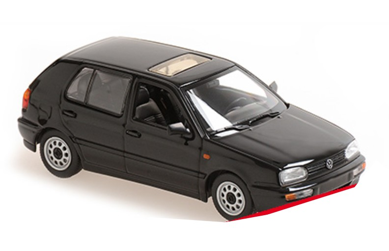 Maxichamps : Volkswagen Golf │1997 Black