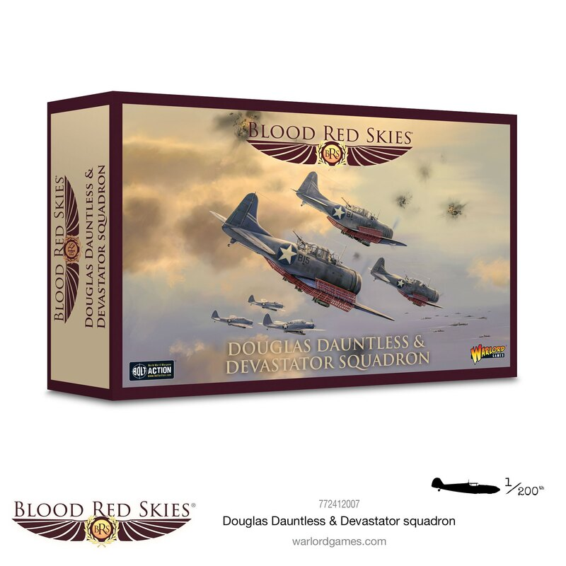 Blood Red Skies : Douglas Dauntless & Devastator Squadron │ Escadrons de 6 avions