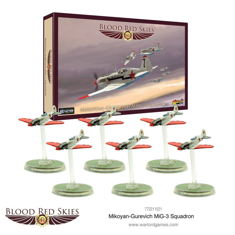 Blood Red Skies : Mikotan-Gurevich Mig-3 Squadron │ Escadron de 6 avions