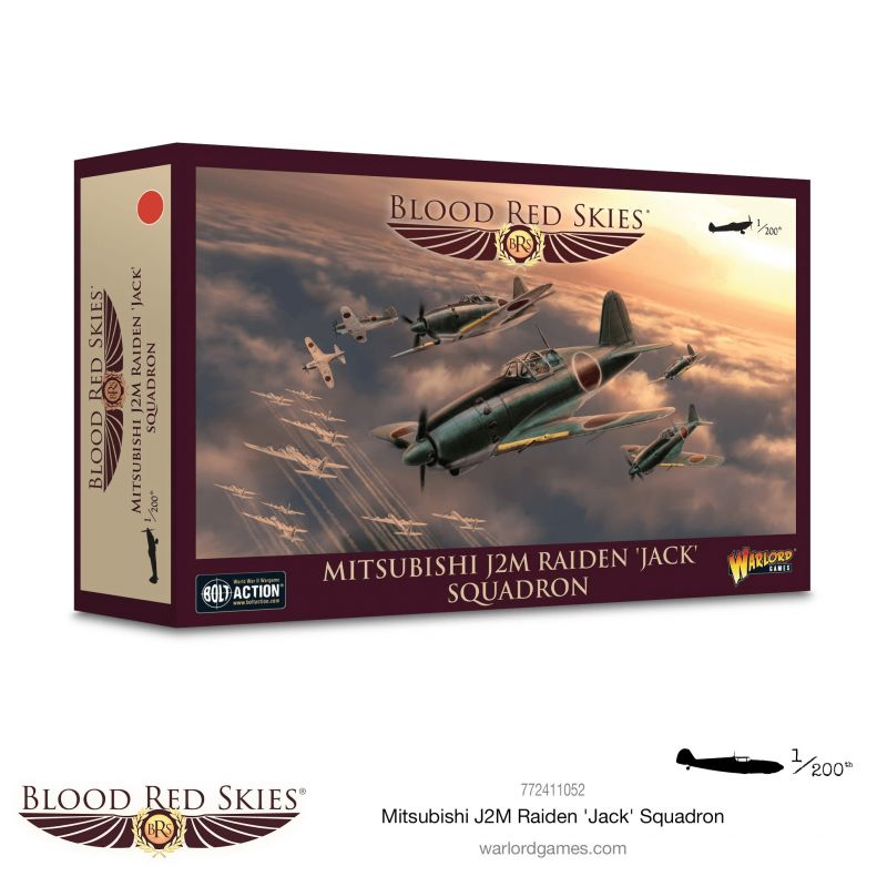 Blood Red Skies : Mitsubishi J2M Raiden Squadron │ Escadron de 6 avions