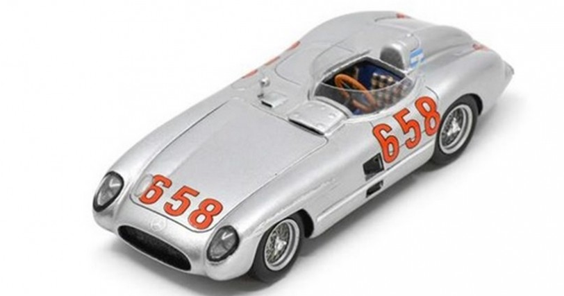 Spark : MERCEDES 300 SLR│N°658 2ème Mille Miglia 1955 Juan Manuel Fangio