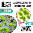 Green Stuff : Martian Tufts - Fluor Grinch Green │6mm [75pcs]