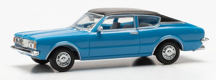 Herpa : Ford Taunus Coupé│Bleu 