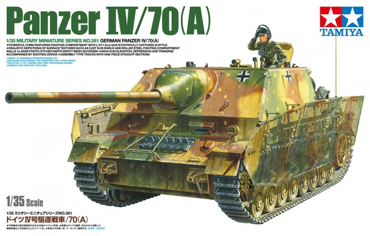 Tamiya :Jagdpanzer IV/70(A) (Sd.Kfz.162/1)