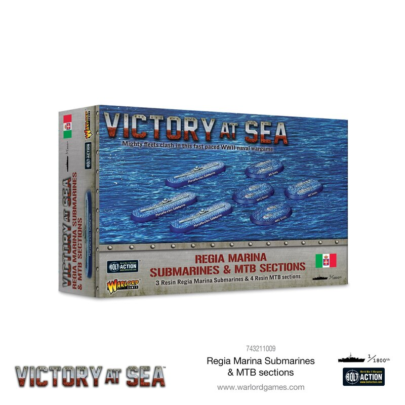 Victory at Sea : Regio Marina Submarines & MTB Sections