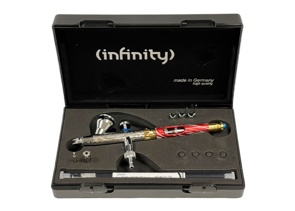 Harder & Steenbeck : INFINITY Giraldez Edition - CR plus 2in1 │ Aiguille & Nozzle 0.2/0.4mm │ Godet 2/5ml