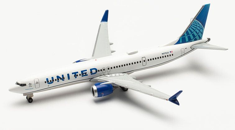 Herpa : United Airlines Boeing 737 Max 9tm │ Reg. N37522