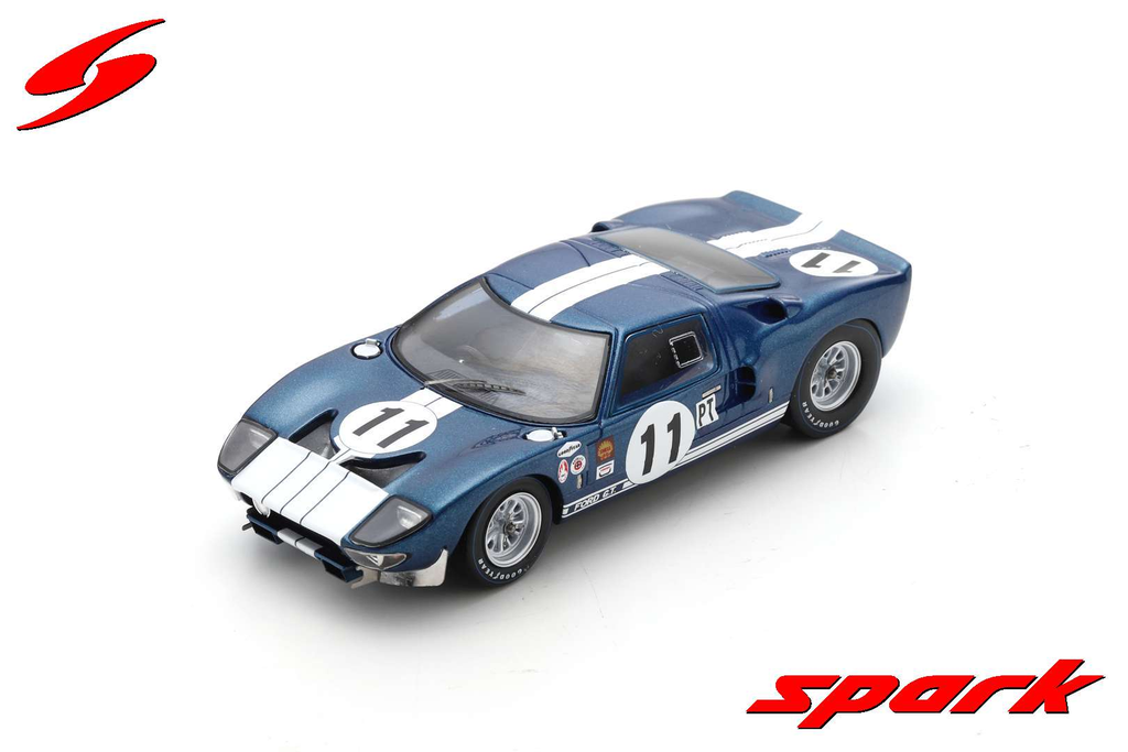 Spark : Ford GT40 │ No.11 2nd Sebring 12h 1965 K.Miles - B.Mclaren