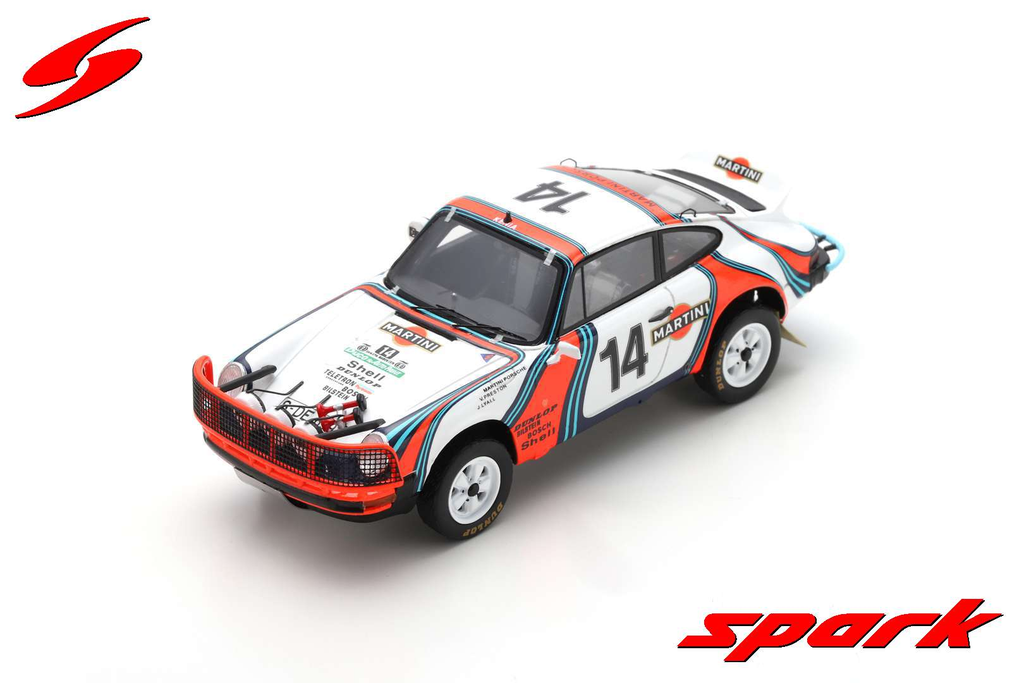 Spark : Porsche 911 SC 3.0 │ No.14 2nd Safari Rallye 1978 V.Preston jr. - J. lyall