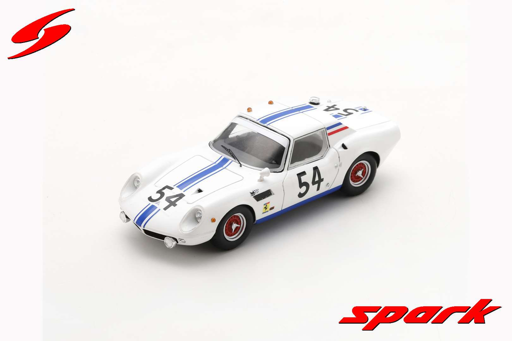 Spark : Asa RB 613 │ No.54 24h Le Mans 1966 F. Pasquier - R. Mieusset