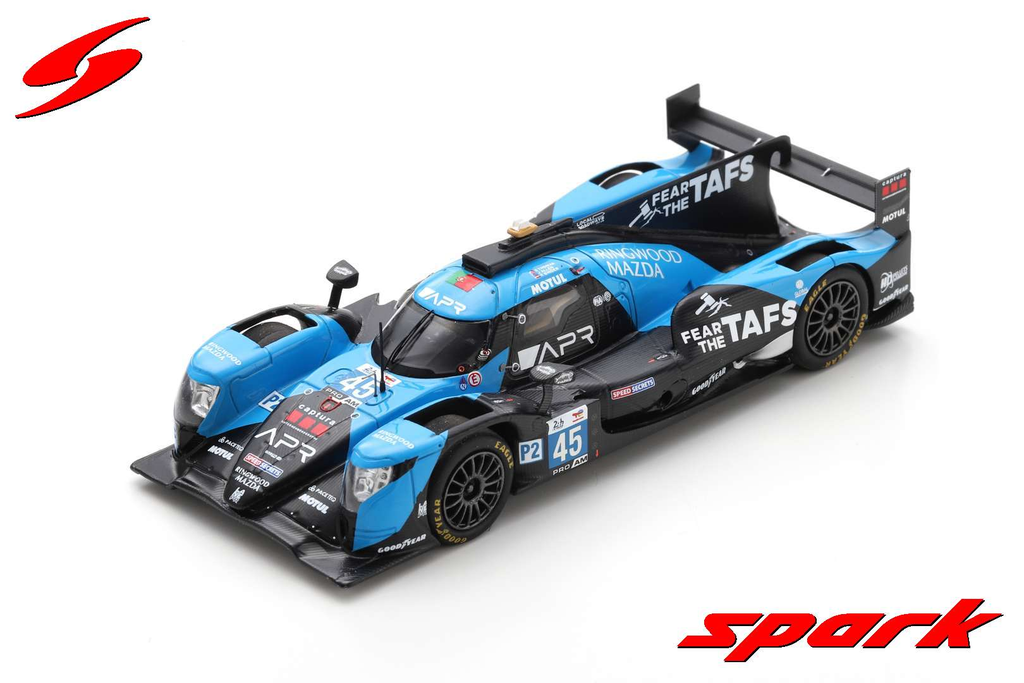 Spark : Oreca 07 - Gibson │ No.45 Algarve Pro Racing Winner lmp2 pro am Class 24h Le Mans 2022 S. Thomas - J. Allen - R. Binder