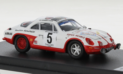 Trofeu : Alpine Renault A110 │ blanche/rouge │ No.5  Rallye Ypres S.Laurent/P.Hammelrath 1973