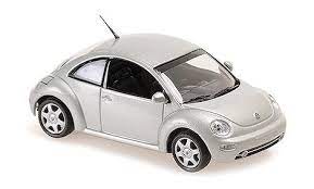 Maxichamps : Volkswagen New Beetle 1998 Silver