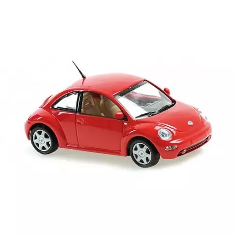 Maxichamps : Volkswagen New Beetle 1998 Rouge 