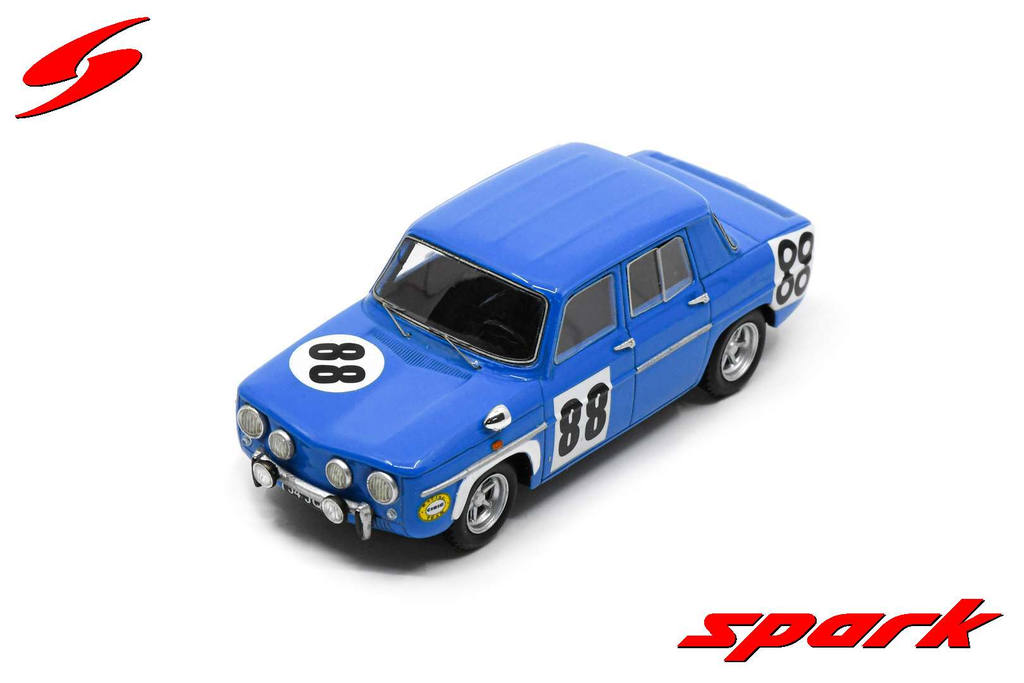 Spark : Renault 8 Gordini │ No.88 27th 24H Spa 1968 B. Wollek – A. Serpaggi 