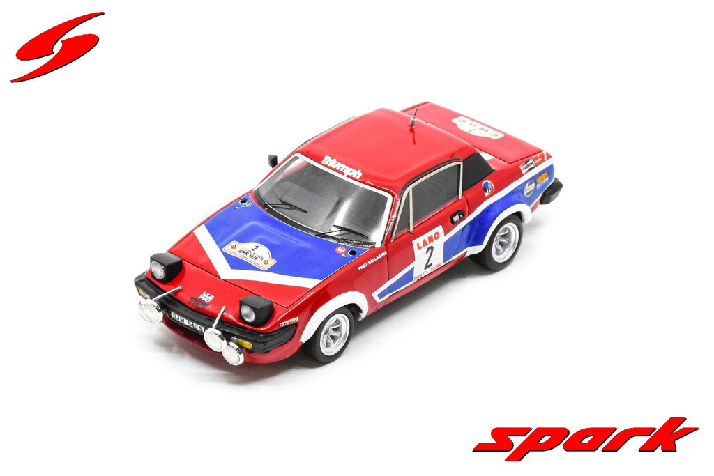 Spark : Triumph TR7 │ No.2 Winner Ypres rallye 1978 T. Pond - F. Gallagher