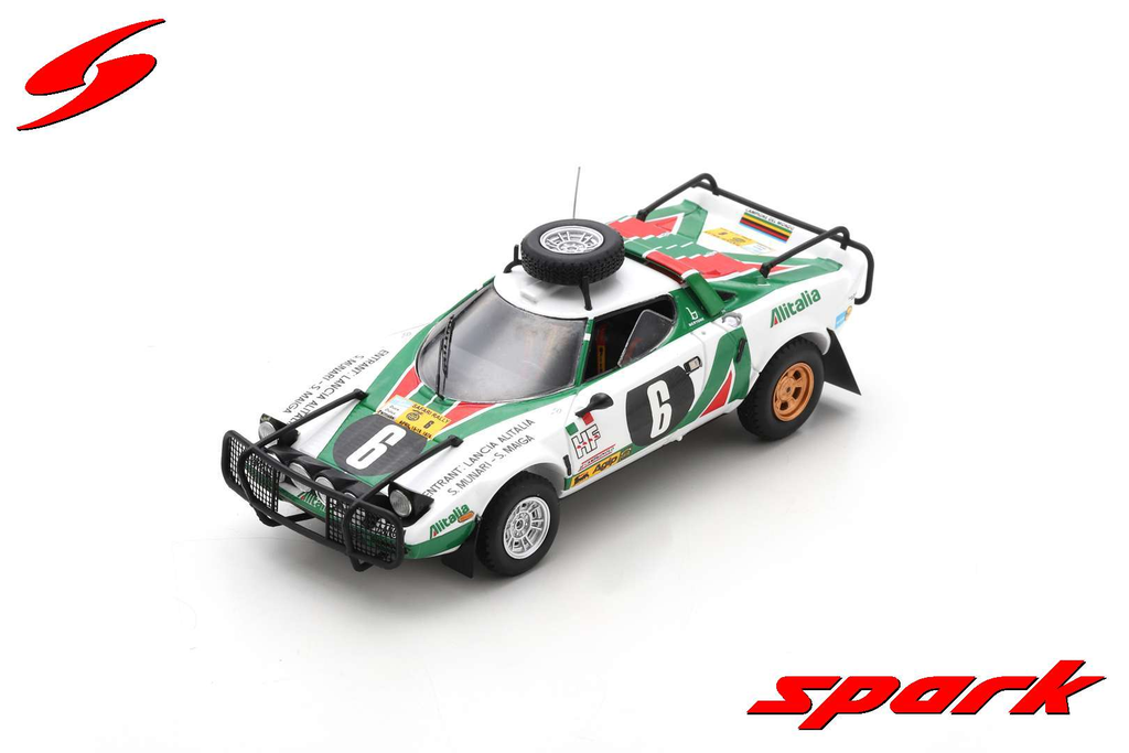 Spark : Lancia Stratos HF No.6 Safari Rallye │1976 S. Munari - S. Maiga