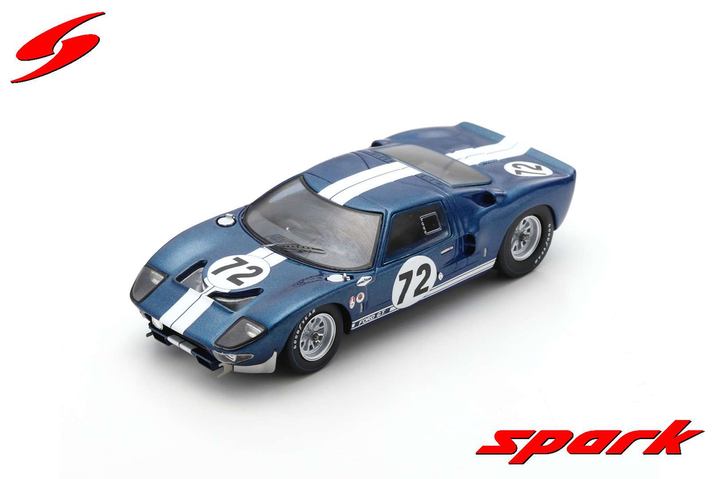 Spark : Ford GT40 │ No.72 3rd 2000km daytona │ 1965 B. Bondurant - R. Ginther 