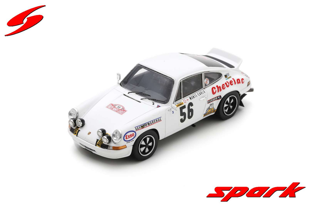 Spark : Porsche 911 Carrera RS │ No.56 7th Rallye monte carlo 1975 J-P. Rouget - P. Chonez