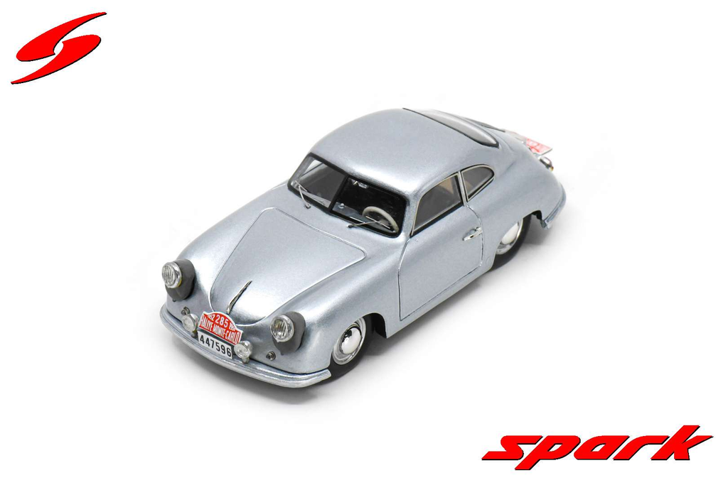 Spark : Porsche 356 │ No.285 Rallye Monte Carlo 1952 F. Van de kaart - J. Swaters