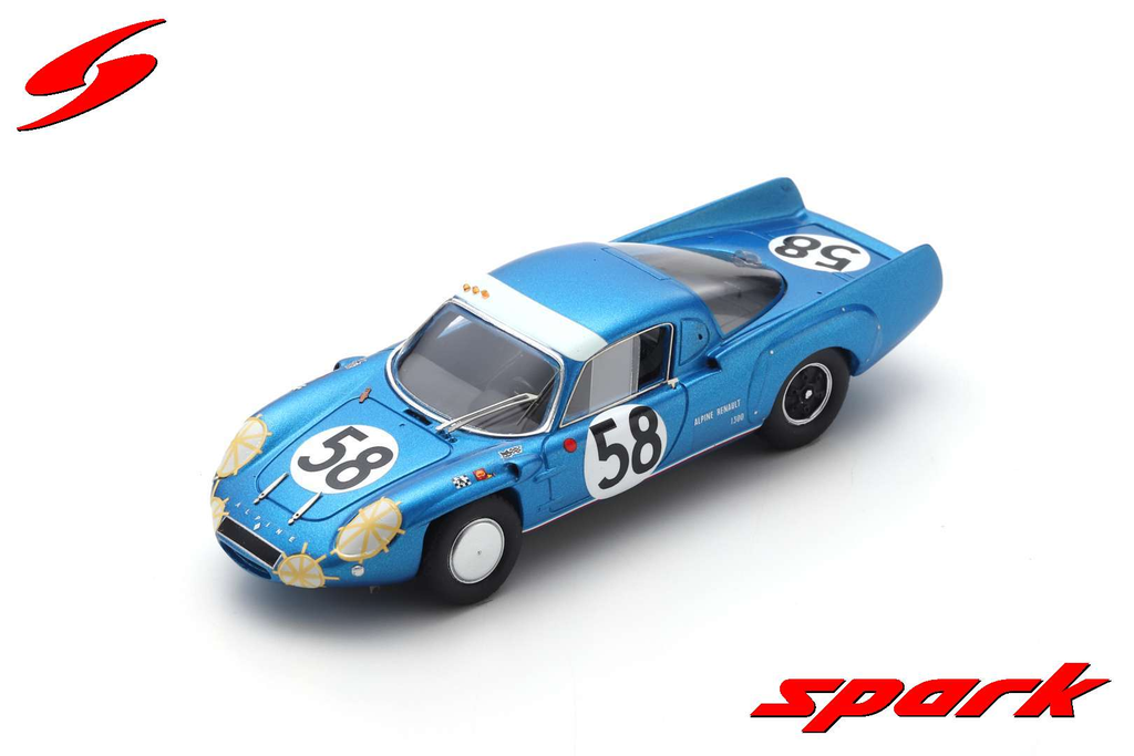 Spark : Alpine A210 │ No.58 24h Le Mans 1967 P. Vidal - L. Cella