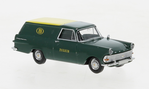 Brekina : Opel P2 fourgon, Bahn Belgique (B)│1960