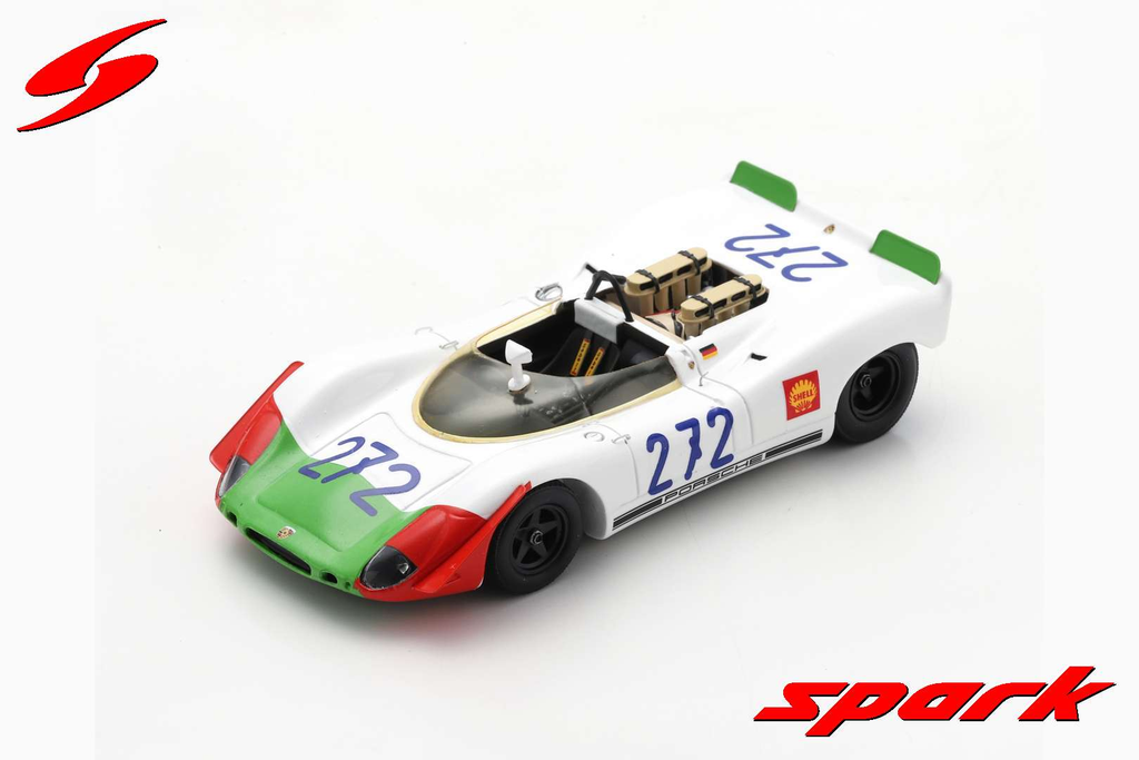 Spark : Porsche 908-2 │ No.272 4Th Targa Florio 1969 W. Kaushen - K. Von wendt