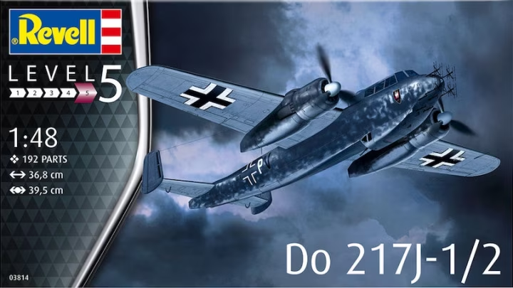 Revell : Dornier Do 217J 1/2