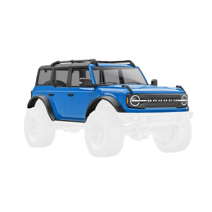 Traxxas : Carrosserie TRX-4M Bronco bleu complet