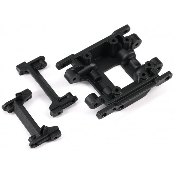 Traxxas : laque de protection central + Support Pare Chocs (3Pcs) │ TRX-4M