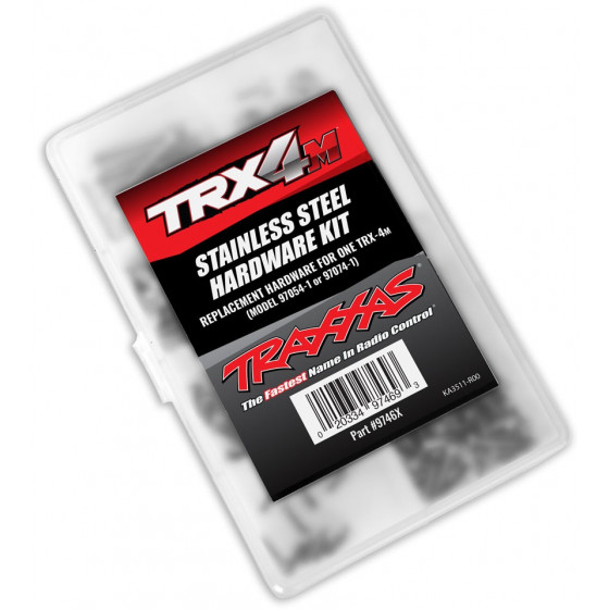 Traxxas : Set de Visserie Acier Inoxydable Complet │ TRX-4M