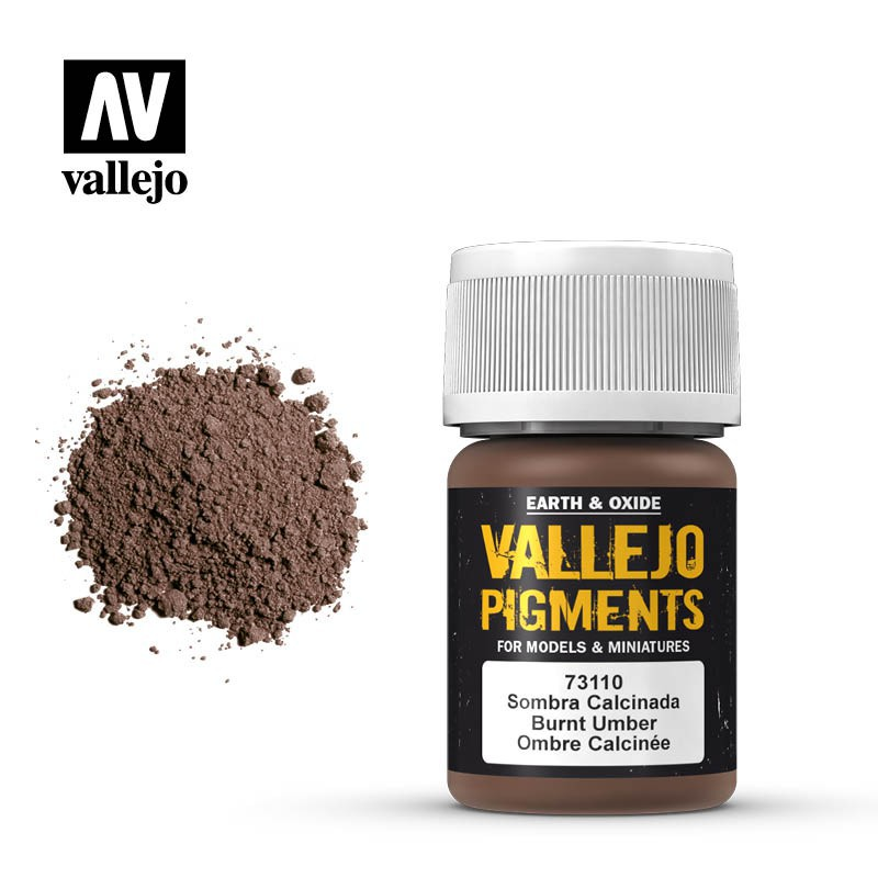 Vallejo : Burnt Umber │ Dry Pigments