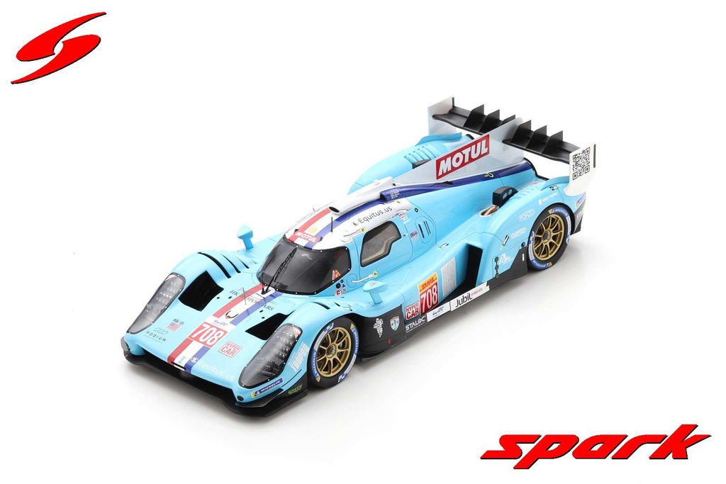 Spark Model : Glickenhaus 007 LMH No.708 Glickenhaus Racing Pole Position 6H Monza WEC 2022 O. Pla - R. Dumas - L-F. Derani