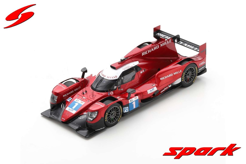 Spark Model : Oreca 07 - Gibson No.1 Richard Mille Racing Team 24H Le Mans 2022 L. Wadoux - S. Ogier - C. Milesi