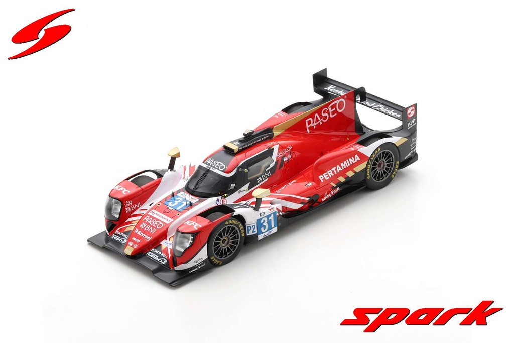 Spark Model : Oreca 07 - Gibson No.31 WRT 24H Le Mans 2022 S. Gelael - R. Frijns - R. Rast