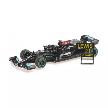 Minichamps : Mercedes AMG F1 W12 E Performance 44 F1 Grand Prix de Russie 100th Victory 2021 Lewis Hamilton 