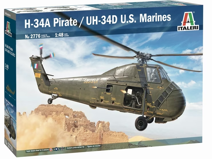 Italeri : H-34A Pirate / UH-34D U.S. Marines