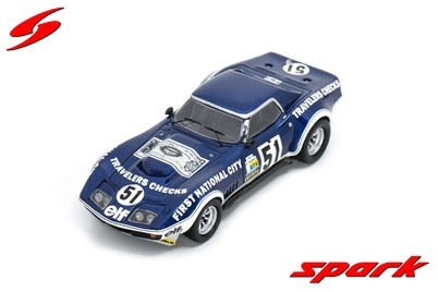 Spark : Chevrolet Corvette C3 │ No.51 18th 24H Le Mans 1974 H. Greder - M-C. Beaumont