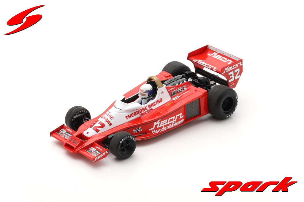 Spark : Wolf WR3 │ No.32 German GP 1978 Keke Rosberg