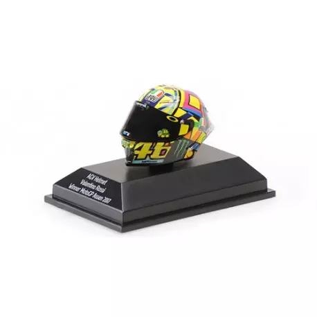 Minichamps : AGV Helmet Valentino Rossi Winner Moto Gp Assen 2017