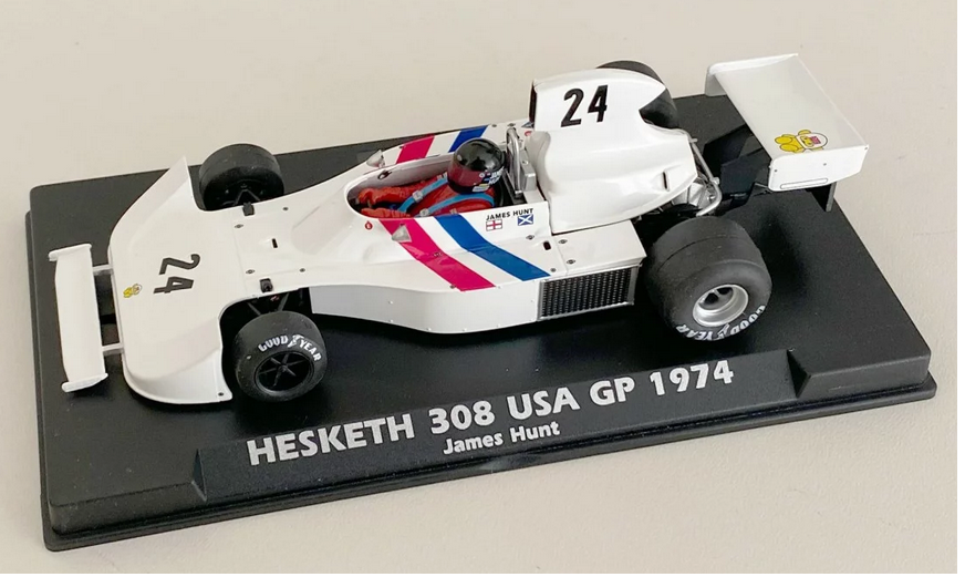 FLY : Hesketh 308 n°24 USA GP 1974 James Hunt 