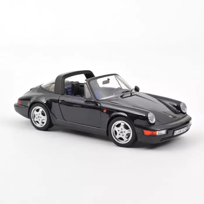 Norev : Porsche 911 Carrera 4 Targa │1991 Bleu métallisé 