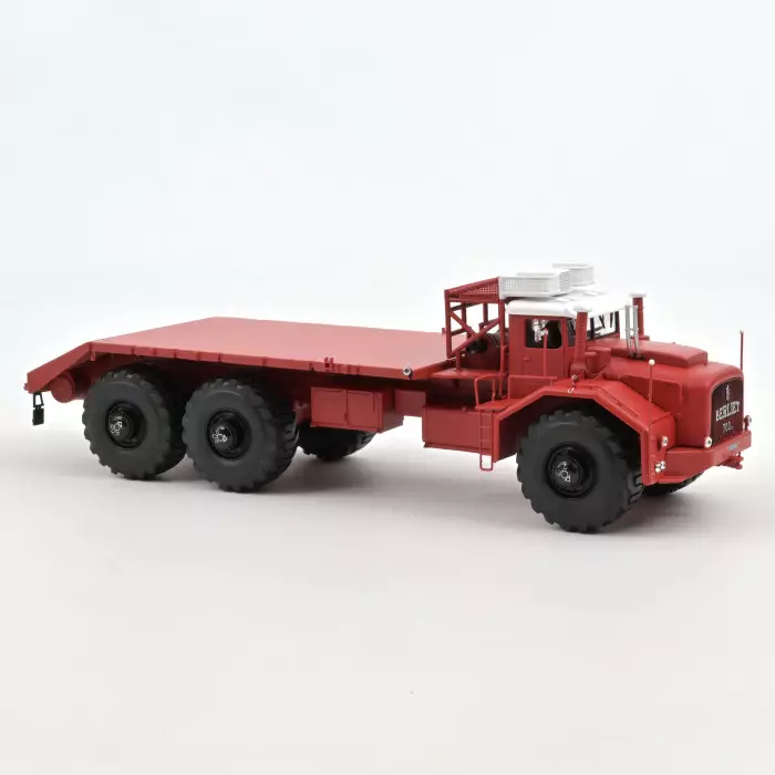 Norev : Berliet T100 n°1 1960 Rouge sans ridelles 