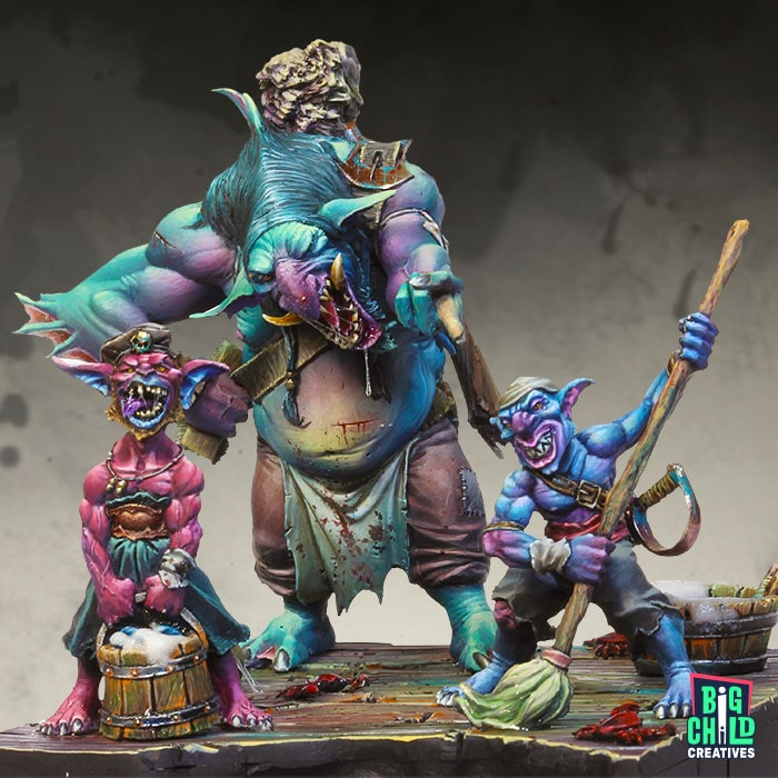 BigChild : Gugh'Jin The Troll Cleaner │ Black Sailors Series