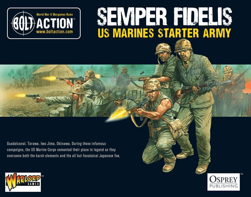 Bolt Action : Semper Fidelis │ US Marines Starter Army