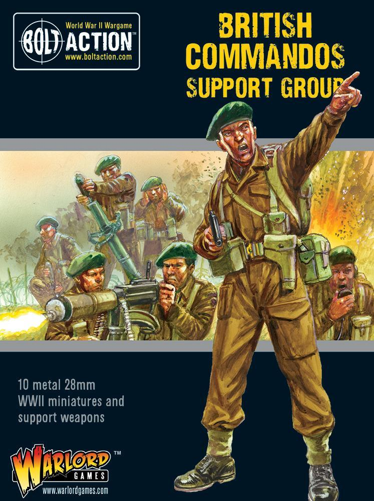 Bolt Action : British Commandos Support Group │ Mid - Late