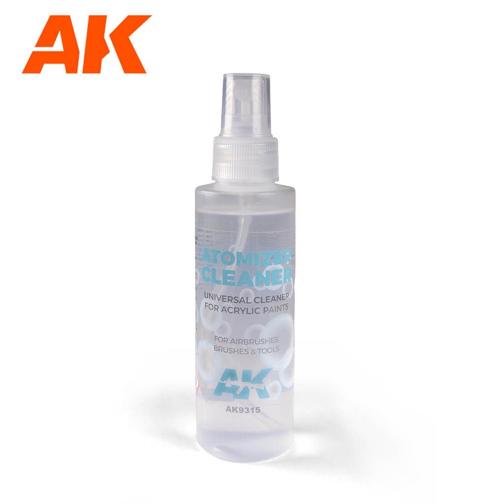 AK : Nettoyant pour peinture Acrylique - Atomizer Cleaner Acrylic