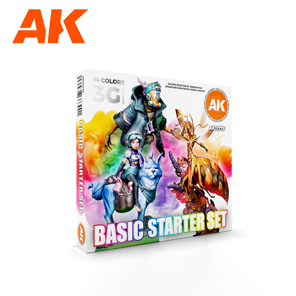 Ak : Basic Starter Set │ 3rd Generation Acrylics