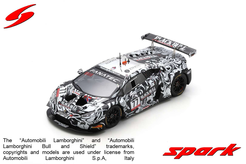 Spark : Lamborghini Huracán GT3 Evo │ No.77 Barwell Motorsport 24H Spa 2022 A. Al Harthy - s. De Haan - A. Macdowall - S. Mitchell