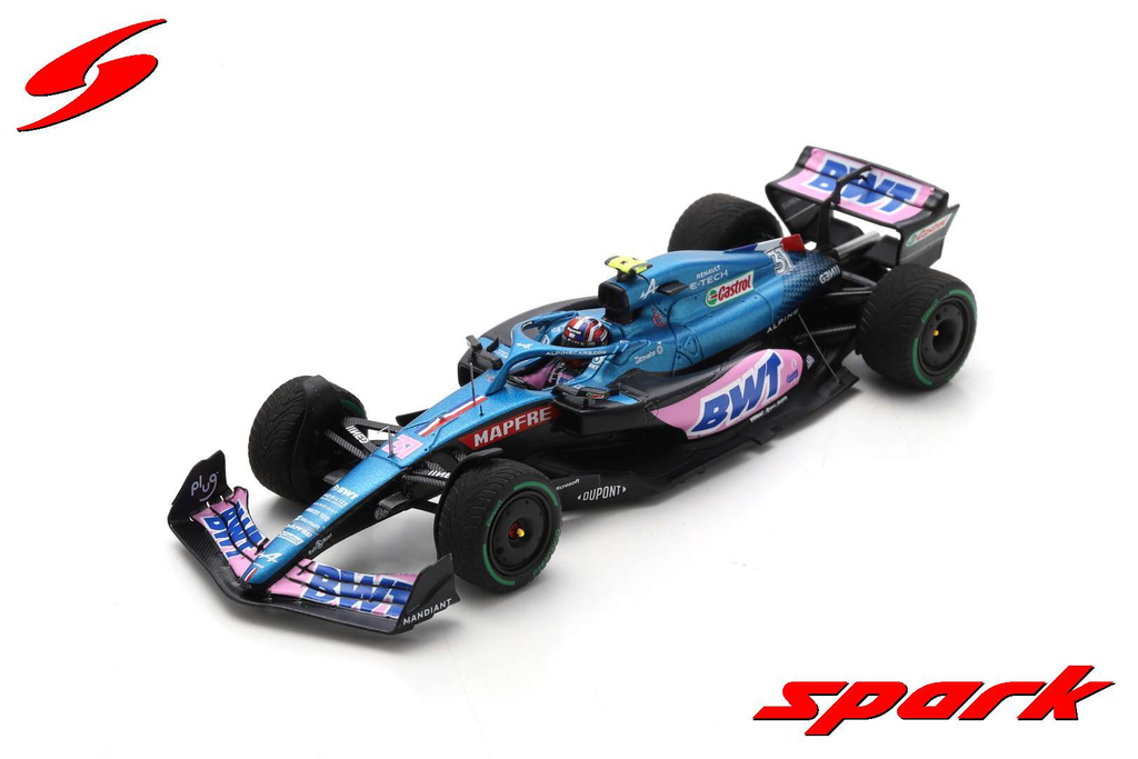 Spark : BWT Alpine A522 │ No.31 Alpine F1 Team 4TH Japanese GP 2022 Esteban Ocon